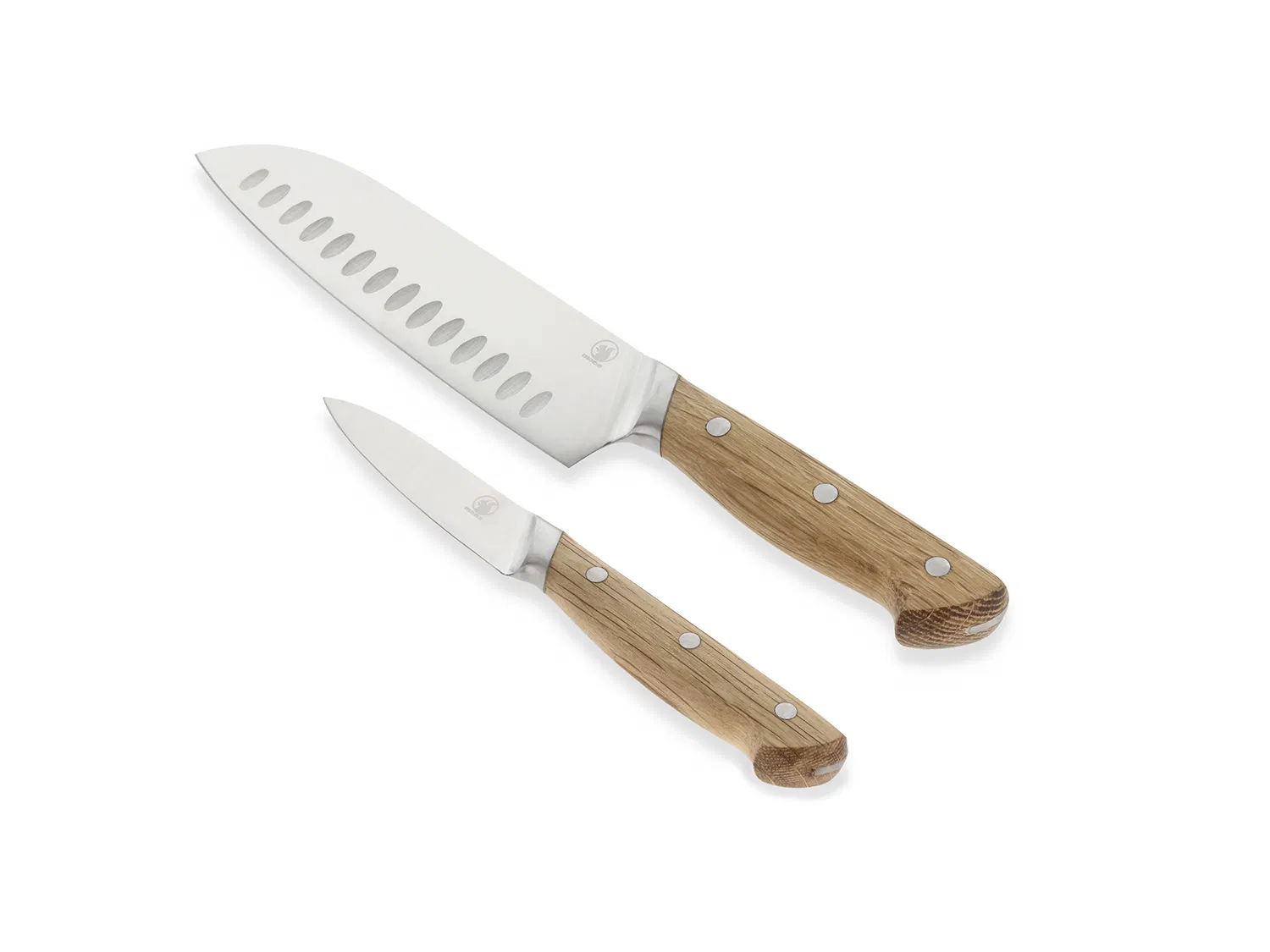 Morsø Foresta Knivsæt 2 dele Eg/Rustfrit stål